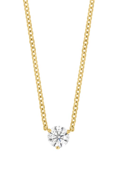 BONY LEVY BONY LEVY SOLITAIRE DIAMOND PENDANT NECKLACE 