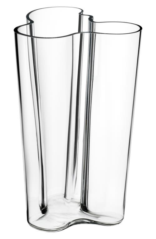 Iittala Alvar Aalto Finlandia Crystal Vase in Clear at Nordstrom