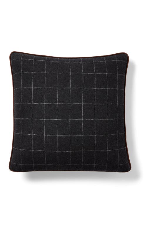 Ralph Lauren Modern Driver Accent Pillow in True Charcoal at Nordstrom, Size 18X18