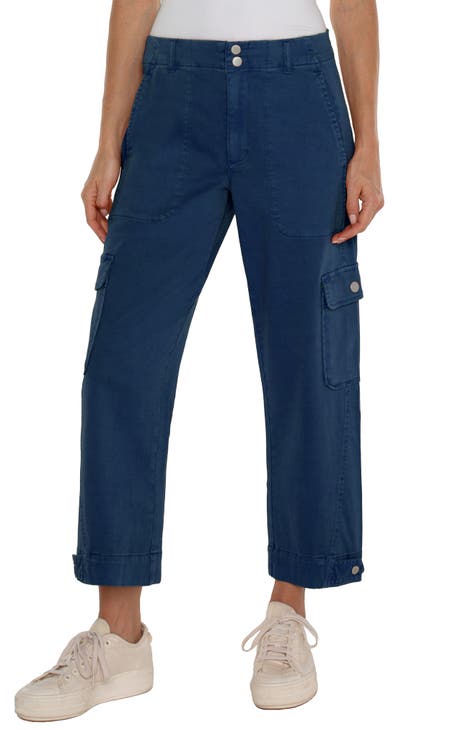 Nike International Capri Pants Womens XS Extra Small Navy Blue Low Baggy  Crotch
