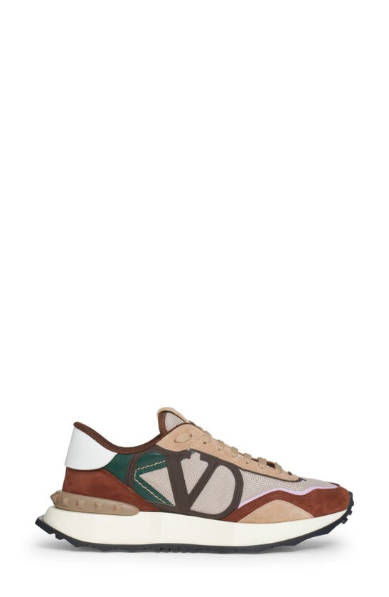 Valentino Garavani Vlogo Netrunner Sneakers In Multicolor