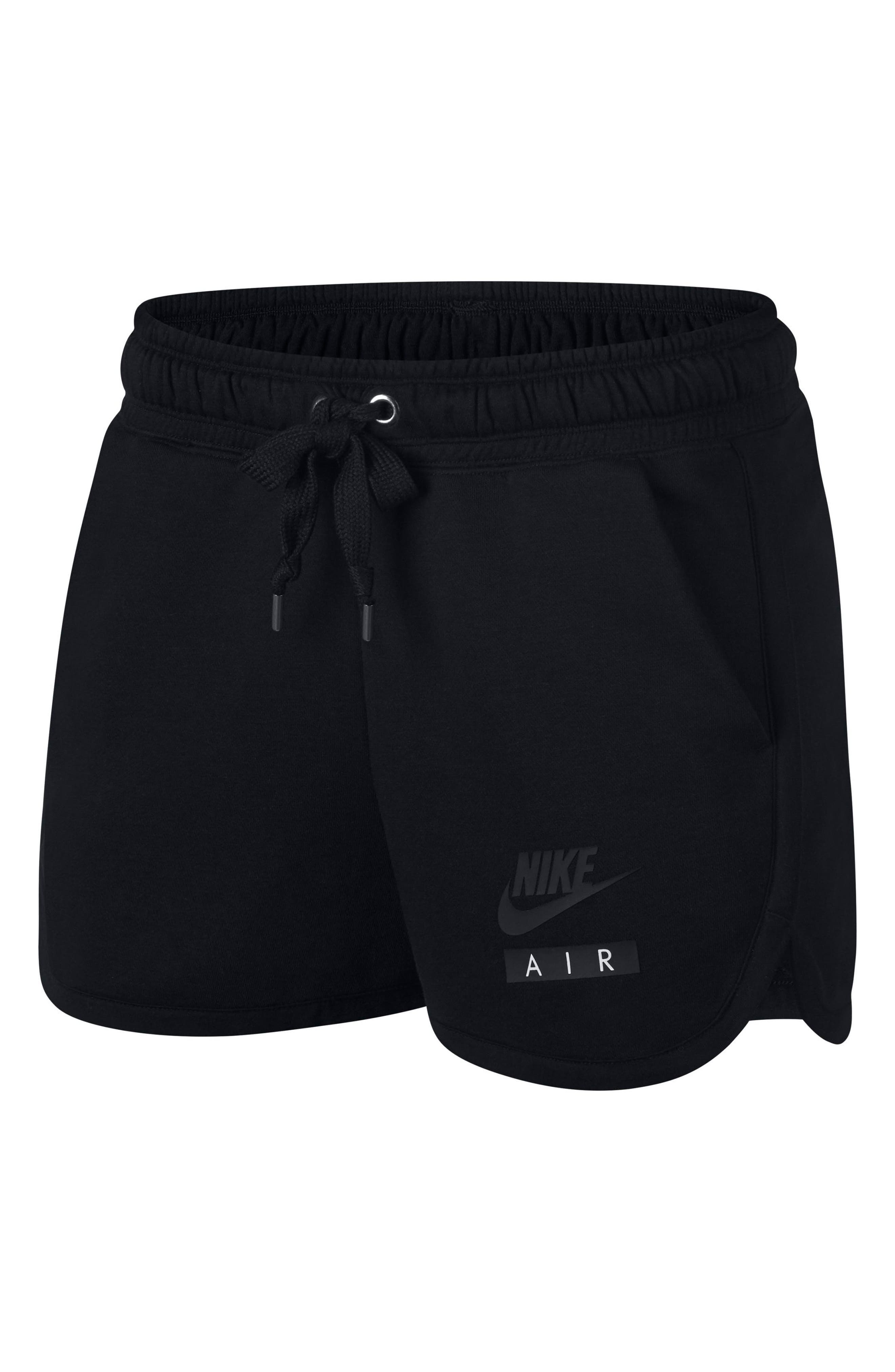 women's nike essential french terry shorts