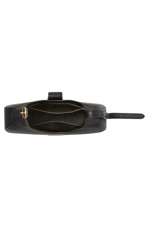 Shop Kate Spade New York Nouveau Leather Shoulder Bag In Black