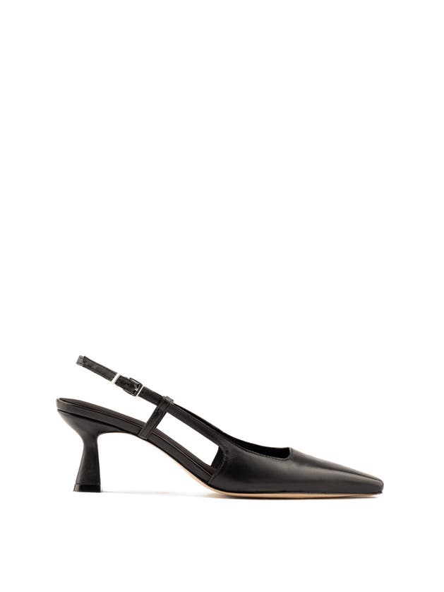 Maguire Bahia Silver Pump In Black