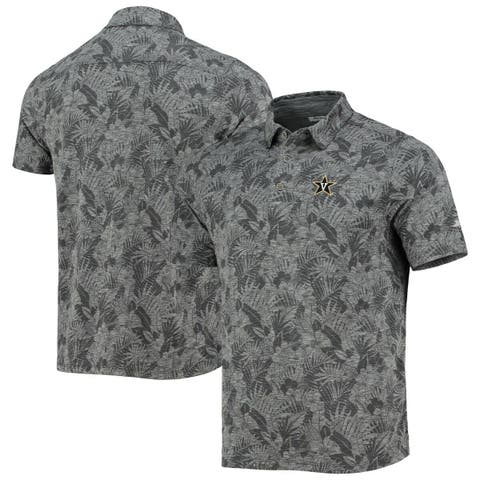 Houston Astros Tommy Bahama Jungle Shade Silk Camp Button-Up Shirt - Navy