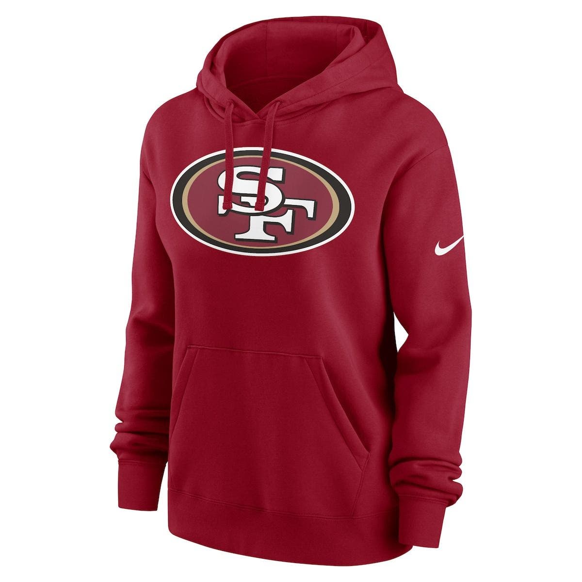 Nike Men's Black San Francisco 49Ers Sideline Logo Performance Pullover  Hoodie - Macy's