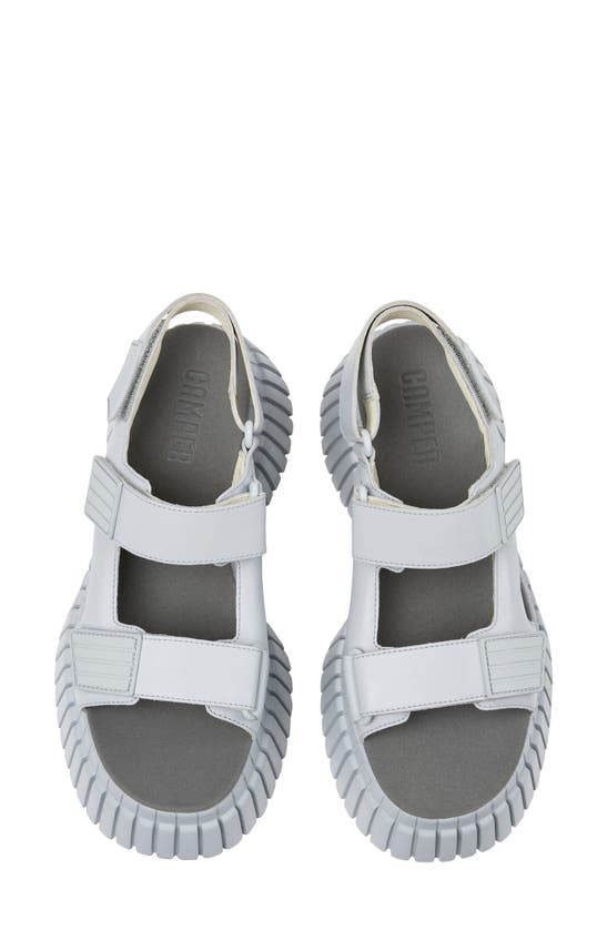 Shop Camper Bcn Sandal In Light Pastel Grey