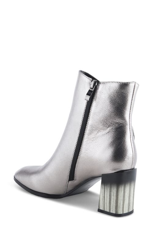 Azura By Spring Step Fabulosa Bootie In Pewter