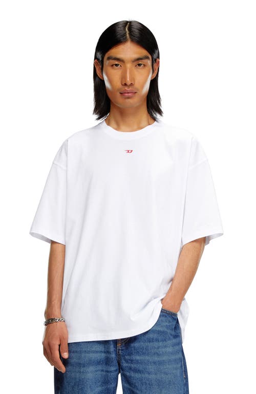 Shop Diesel ® T-boxt-d Logo T-shirt In White