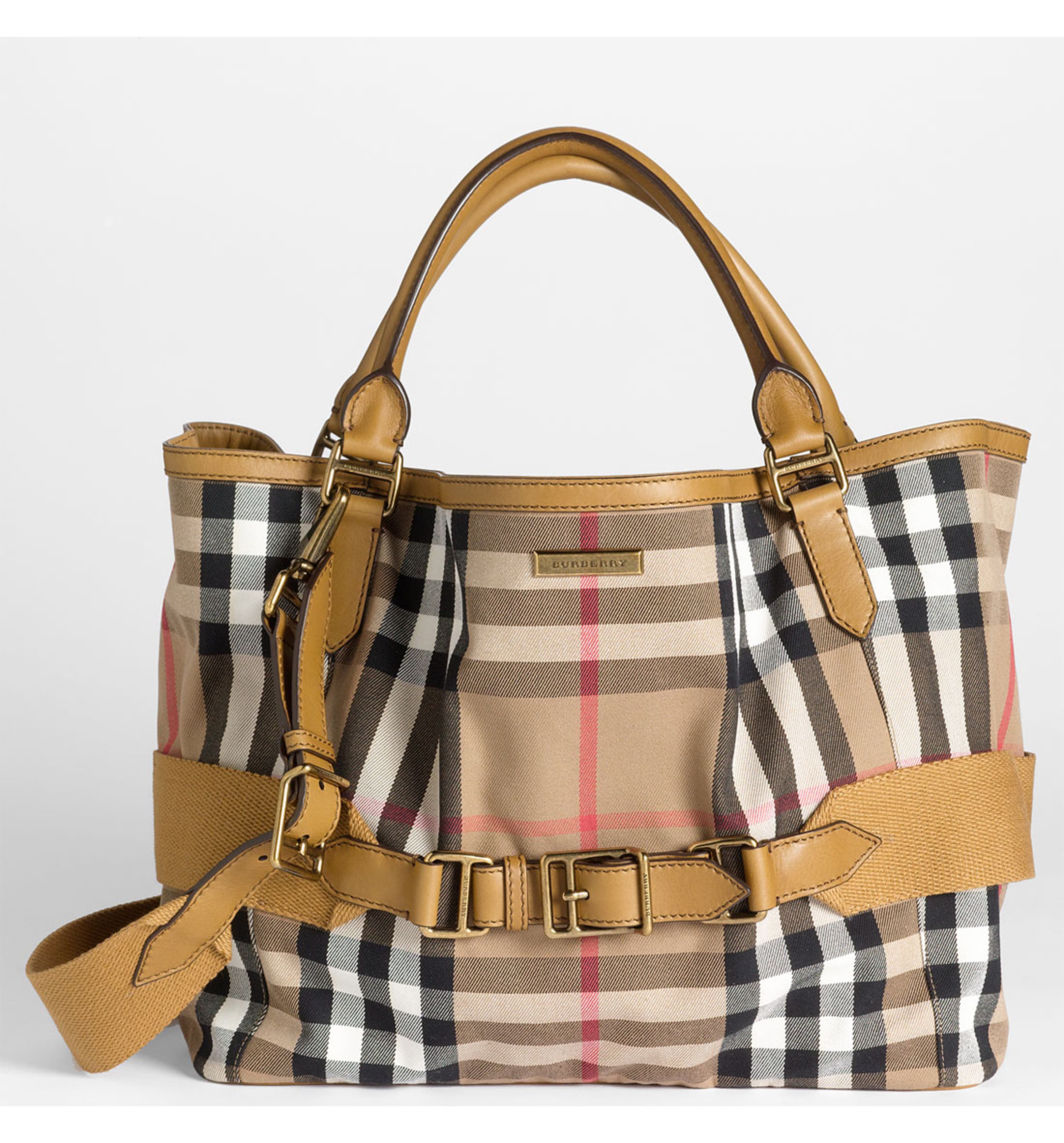 Burberry 'House Check' Fabric Tote | Nordstrom