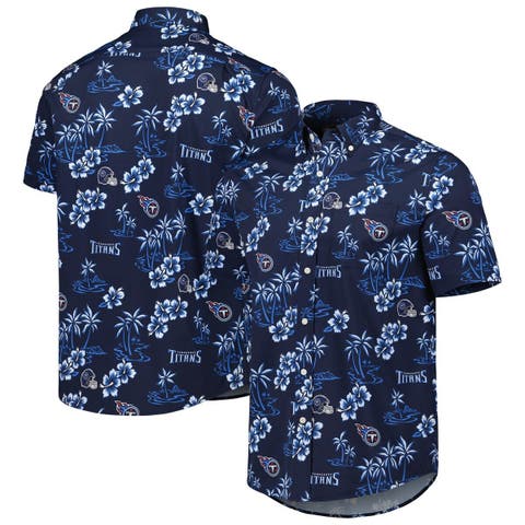 Men's Los Angeles Dodgers Reyn Spooner Light Blue Lahaina Button-Down Shirt