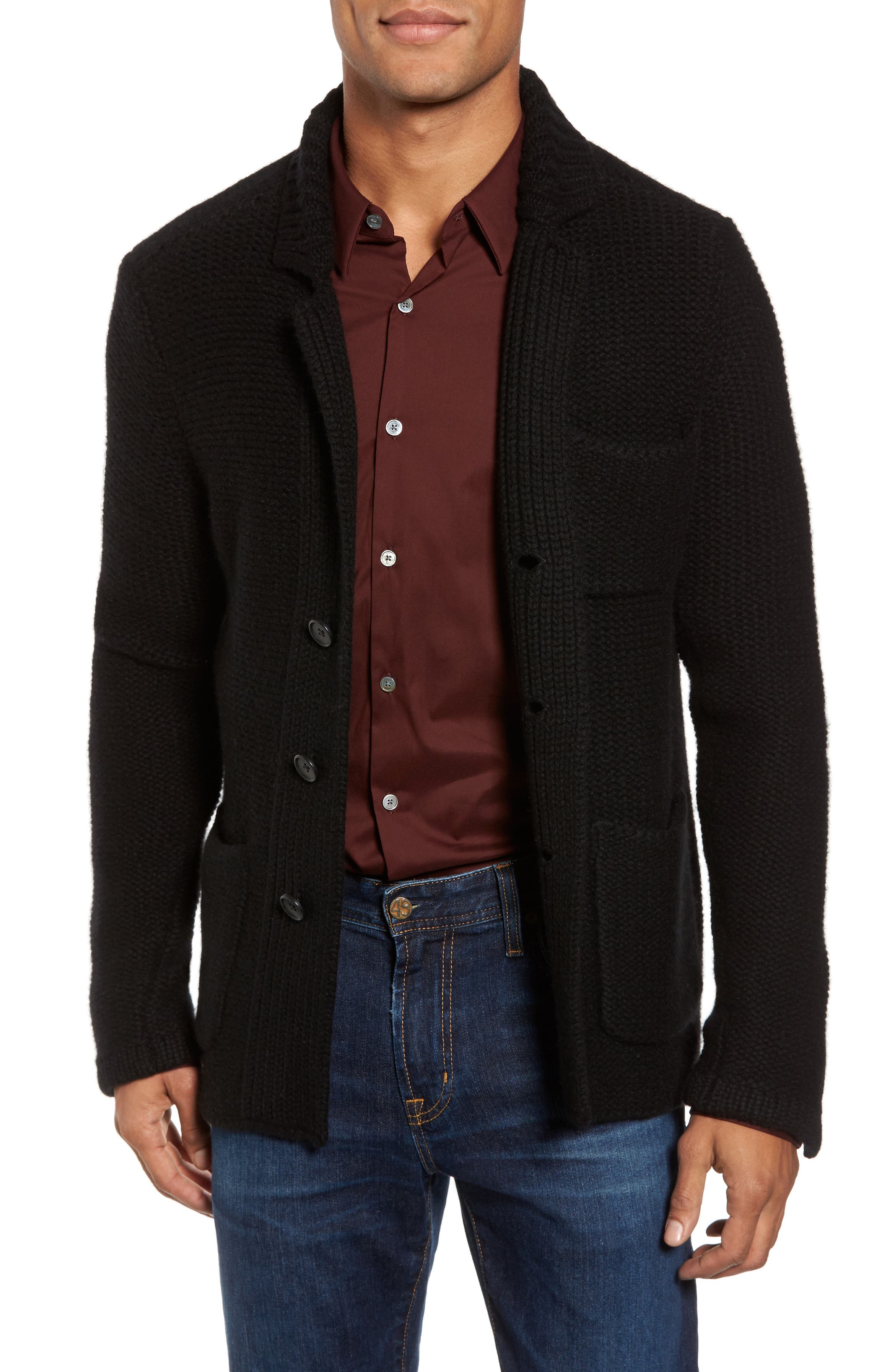James Perse Chunky Knit Cashmere Cardigan | Nordstrom