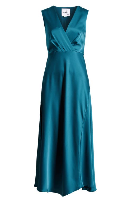 Shop Sam Edelman A-line Maxi Dress In Industrial Green