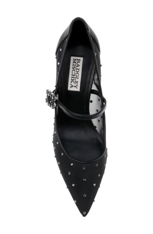 BADGLEY MISCHKA BADGLEY MISCHKA COLLECTION ANTONIA II POINTED TOE MARY JANE PUMP