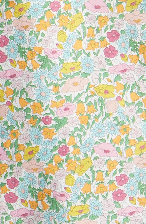 Janie And Jack X Liberty London Kids' Poppy Daisy Floral Print Cotton Shirt In Poppy Daisy Multi