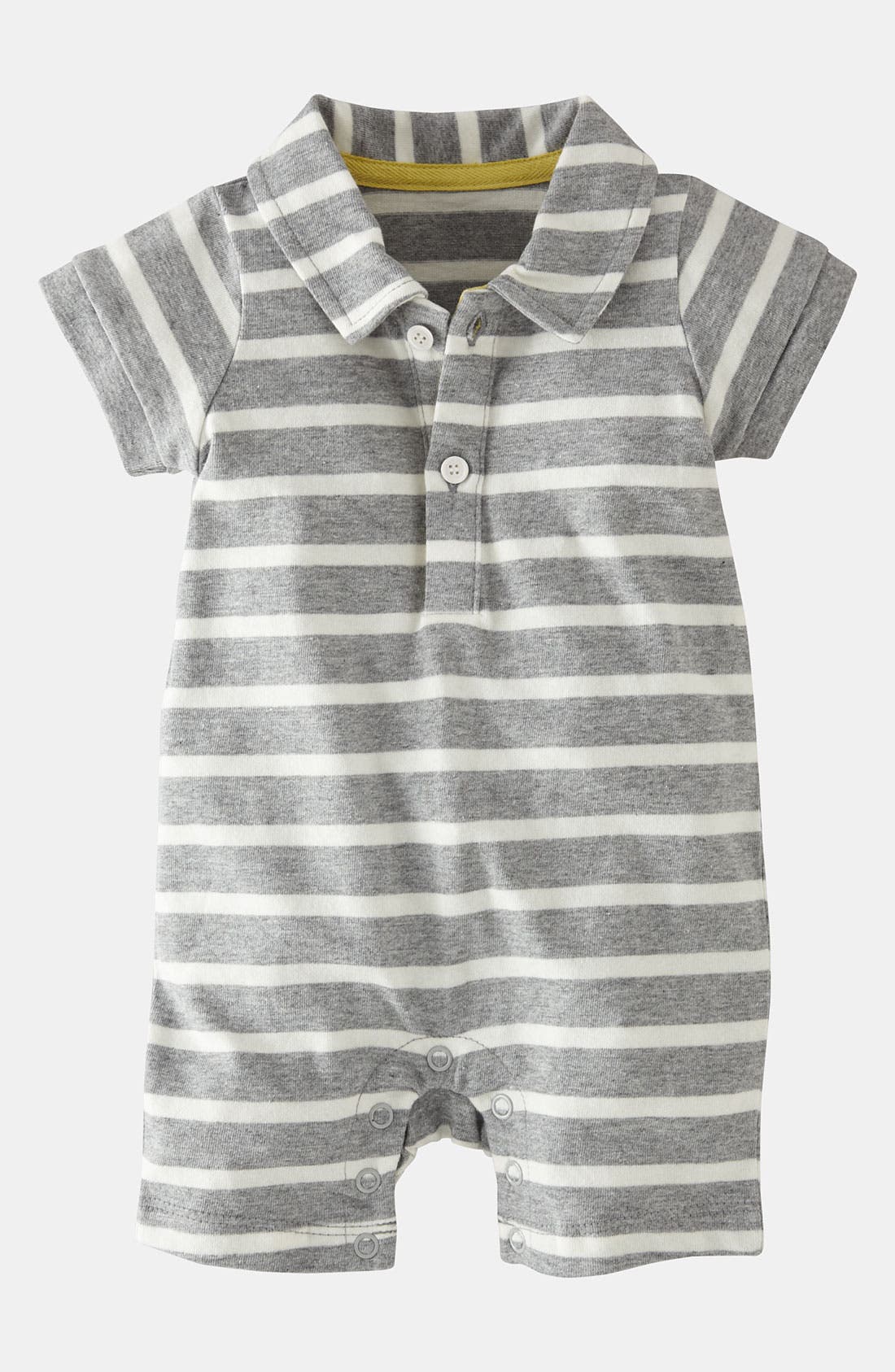 Mini Boden Polo Romper (Baby) Nordstrom