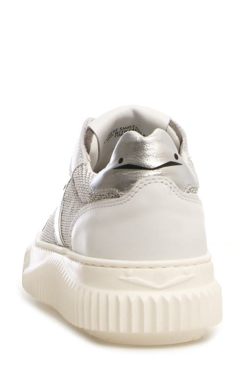 Shop Voile Blanche Lipari Sneaker In Grey/white