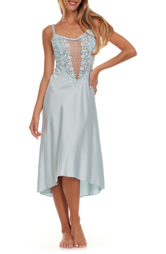 Shop Flora Nikrooz Showstopper Nightgown In Ice Flow