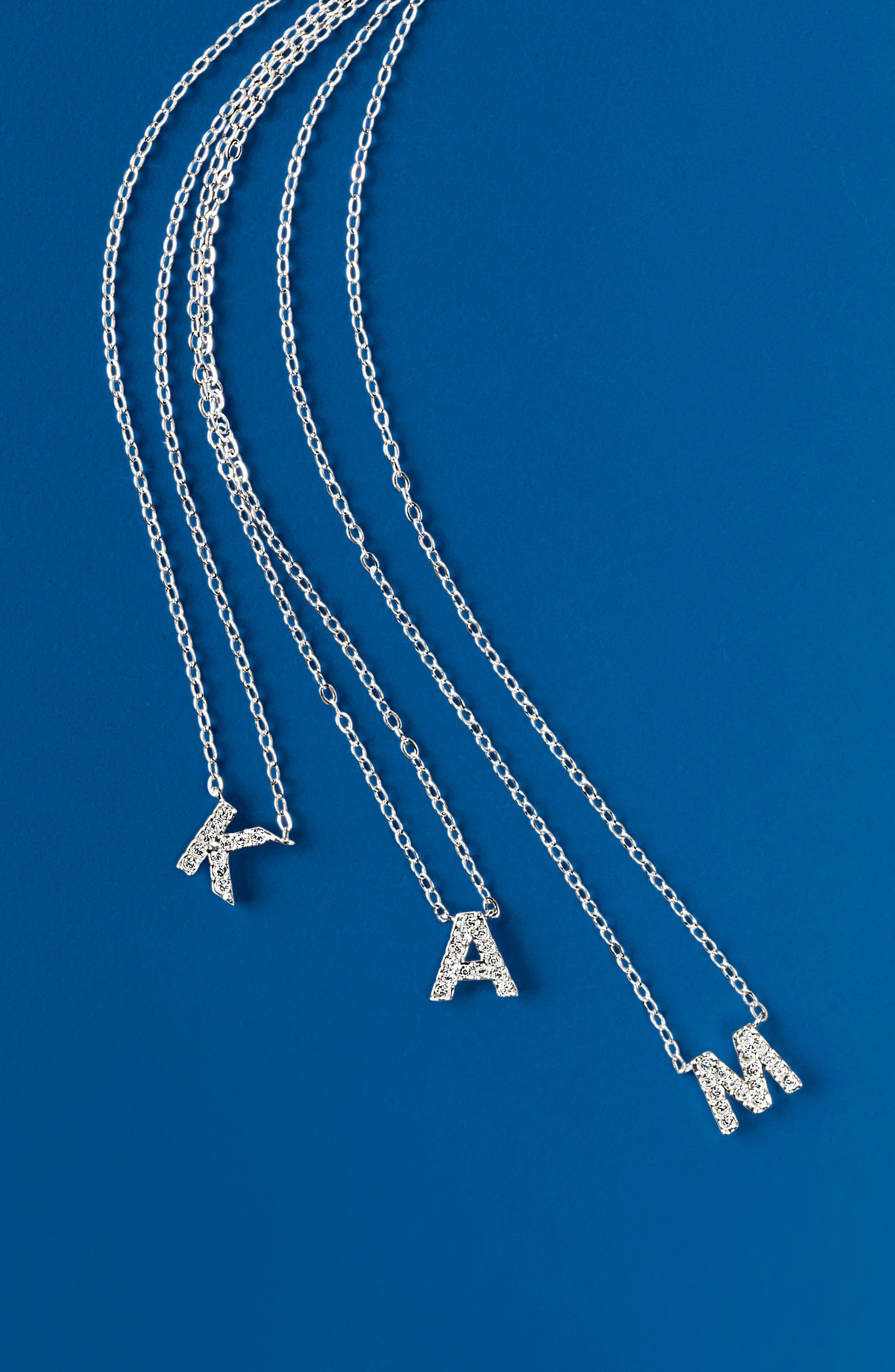 Nadri Initial Pendant Necklace | Nordstrom