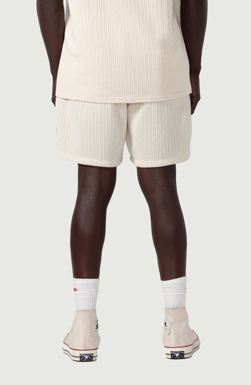 Shop Honor The Gift Pointelle Cotton Drawstring Shorts In Bone