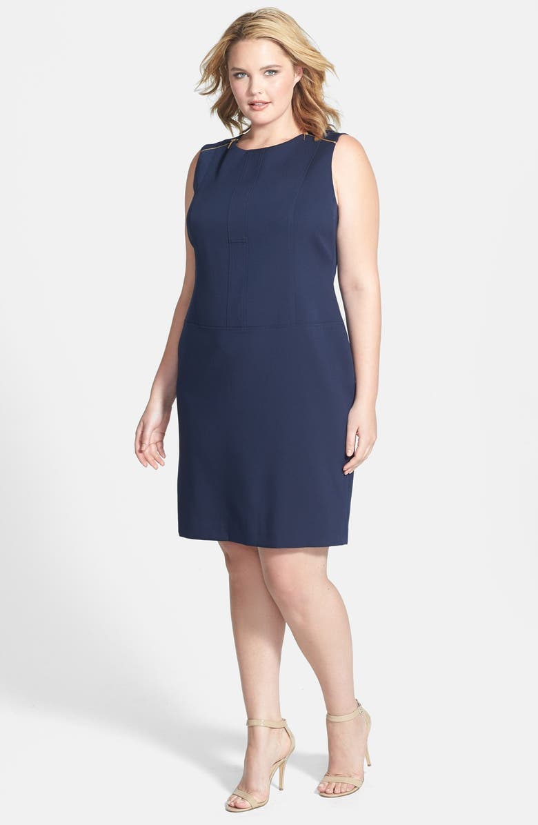 Anne Klein Sleeveless Sheath Dress (Plus Size) | Nordstrom