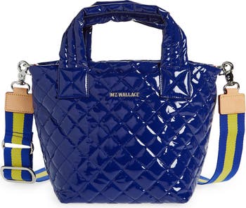 MZ Wallace Small Metro Deluxe Tote in Prism – Blue Beetle