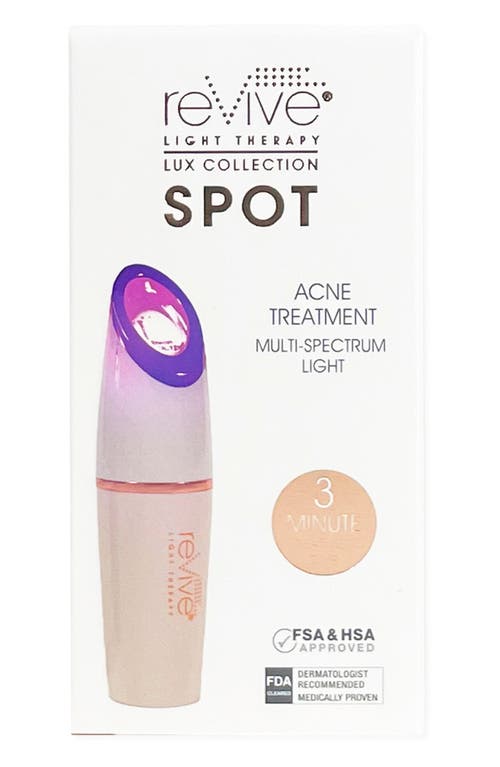 REVIVE LIGHT THERAPY REVIVE LIGHT THERAPY LUX COLLECTION SPOT ACNE TREATMENT DEVICE