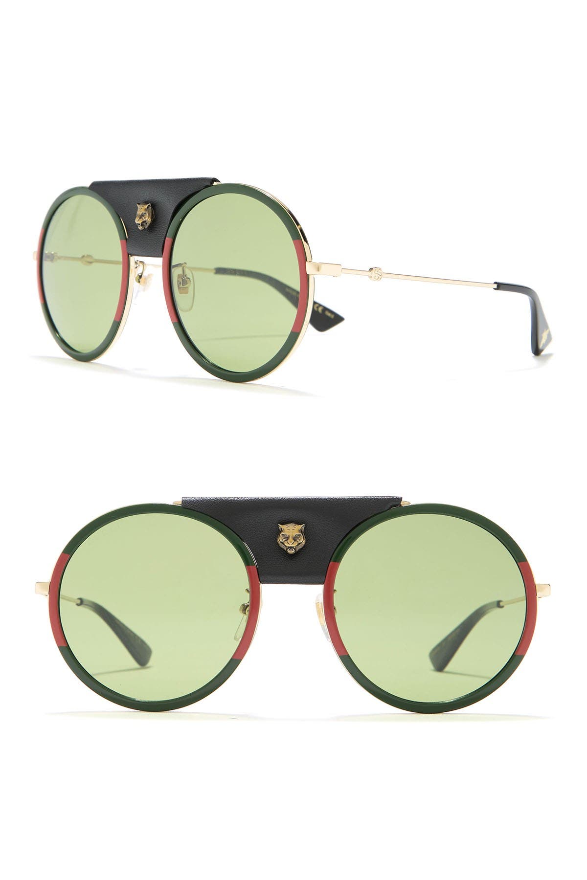 gucci round aviator sunglasses