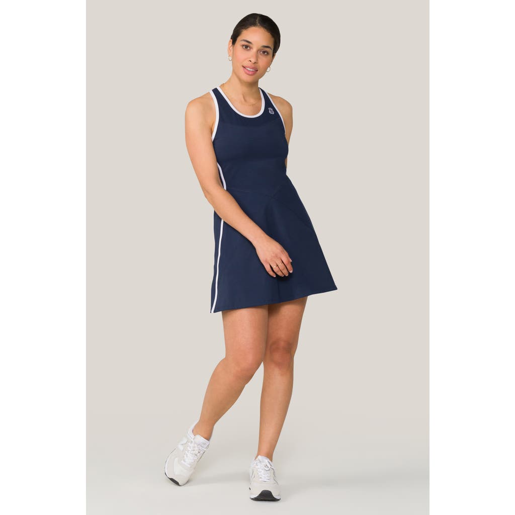 Alala Framed Serena Dress In Blue