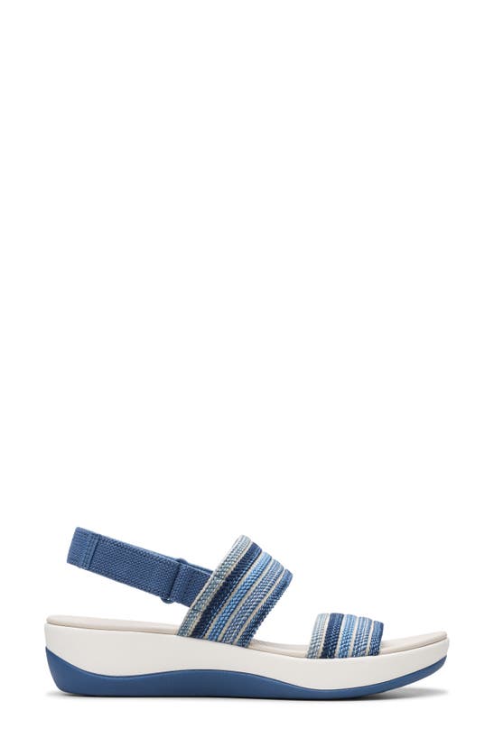 Shop Clarks ® Arla Stroll Sandal In Blue Combi
