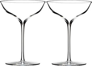 Waterford Elegance Set of 2 Fine Crystal Champagne Coupes | Nordstrom