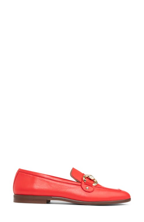 Shop Patricia Green Harlow Bit Loafer In Red