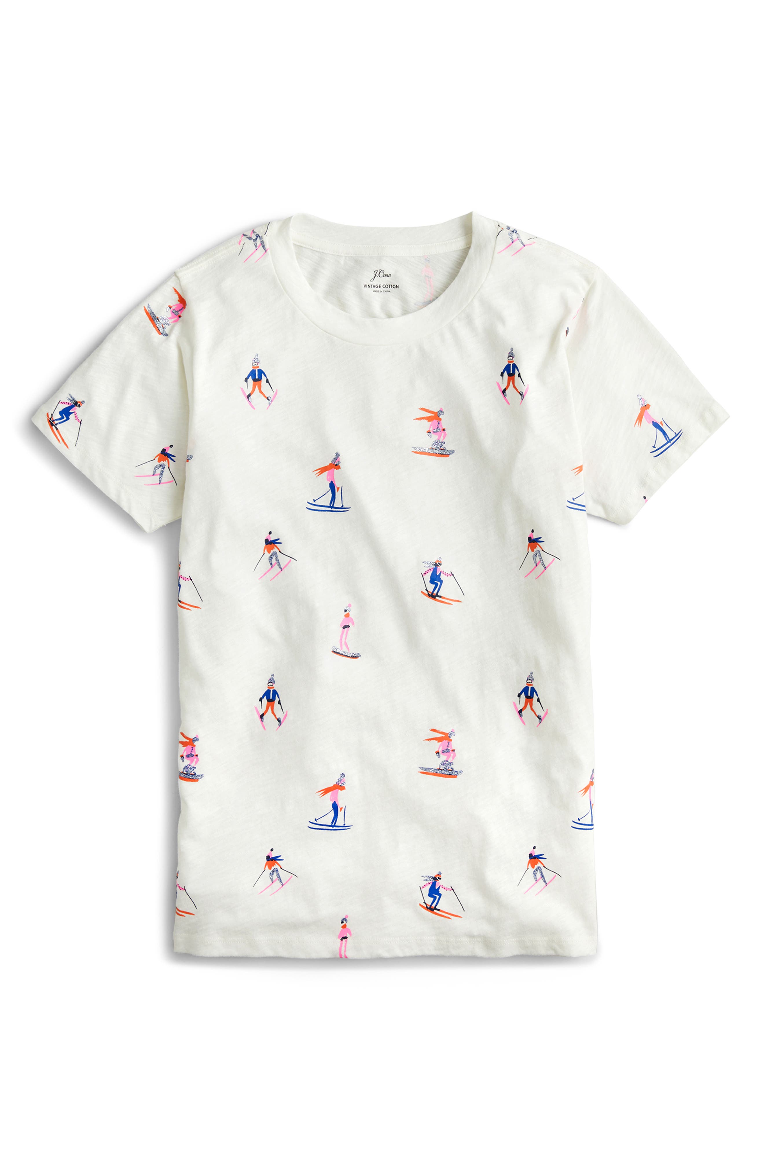 J.crew Tossed Skiers Vintage Cotton 