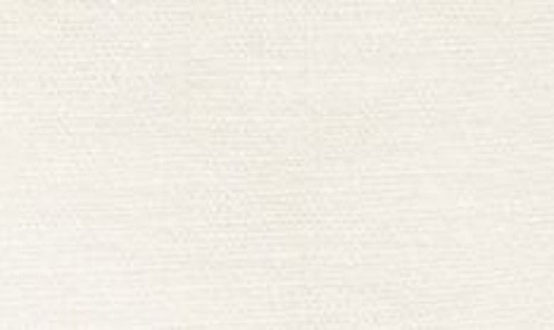 Open Edit Linen Blend Vest In Ivory Dove