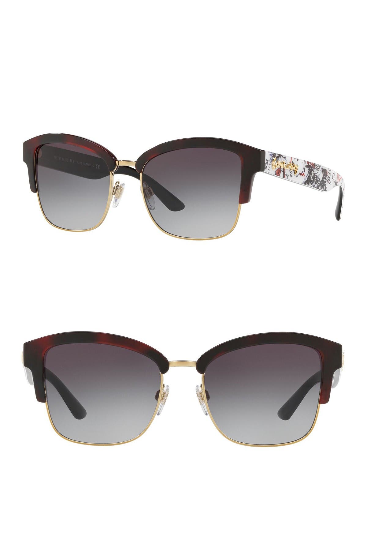 Burberry | 54mm Clubmaster Sunglasses 