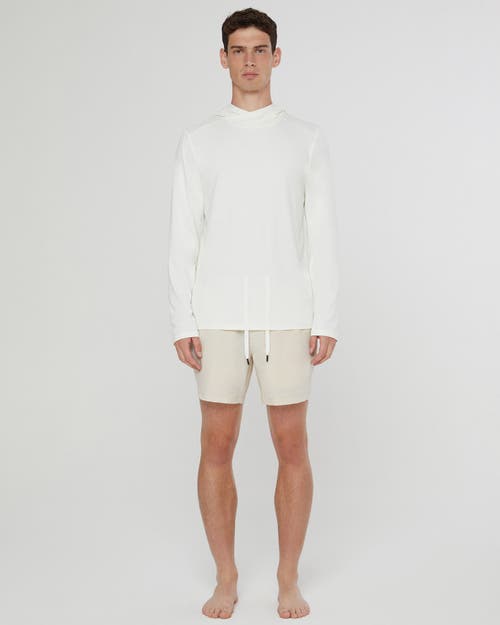 Onia Hooded Sun Tee In White