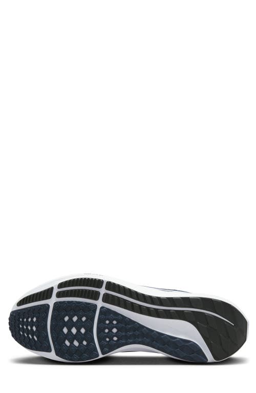 Shop Nike Air Zoom Pegasus 40 Running Shoe In Midnight Navy/pure Platinum