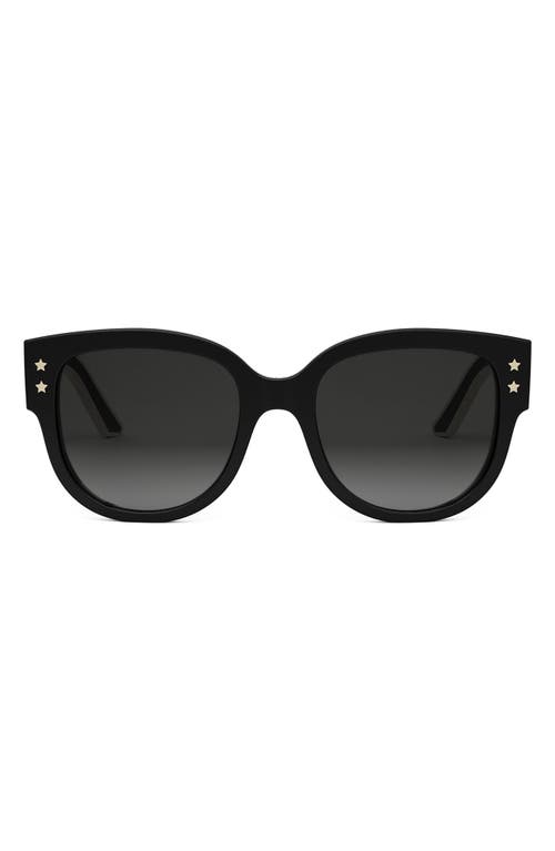 Dior 'pacific B2i 54mm Butterfly Sunglasses In Black
