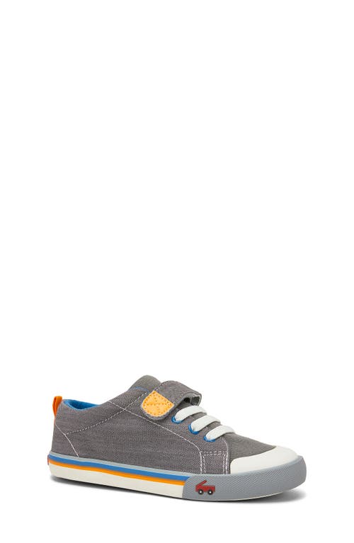 See Kai Run Stevie Sneaker in Gray at Nordstrom, Size 9.5 M