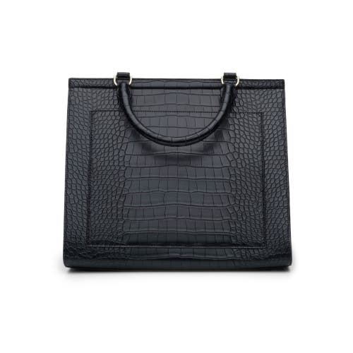 Shop Modern Picnic The Large Luncher In Black Croc