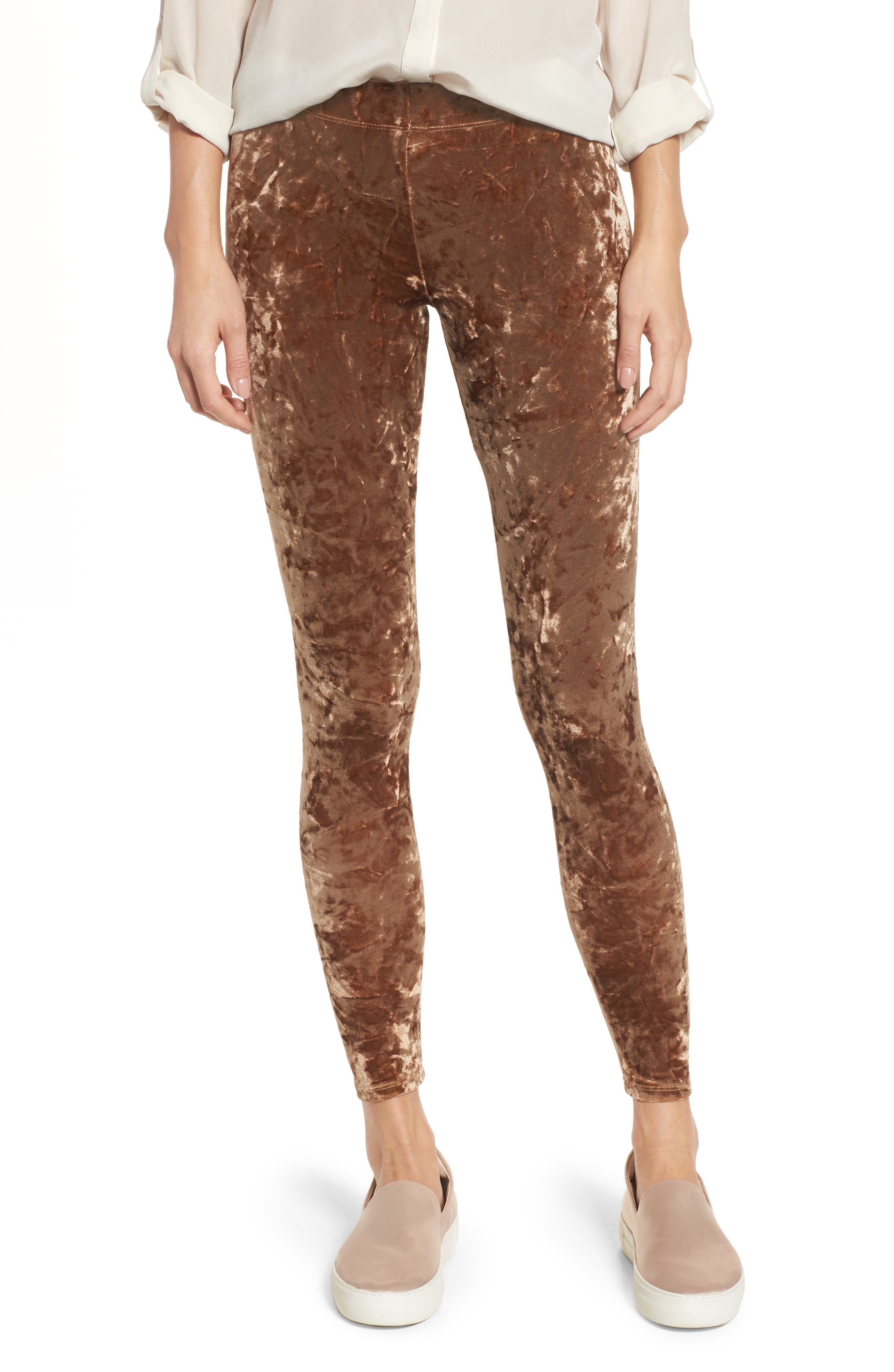 Brown Velvet Leggings Deals, 53% OFF 