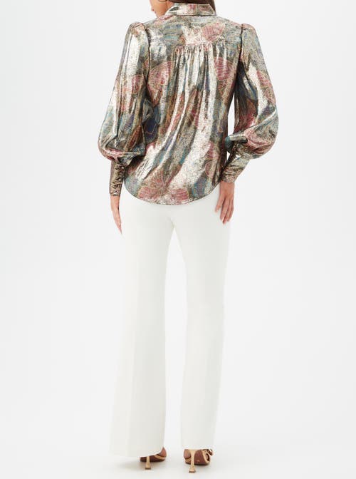 Shop Trina Turk Sagittarius Top In Multi