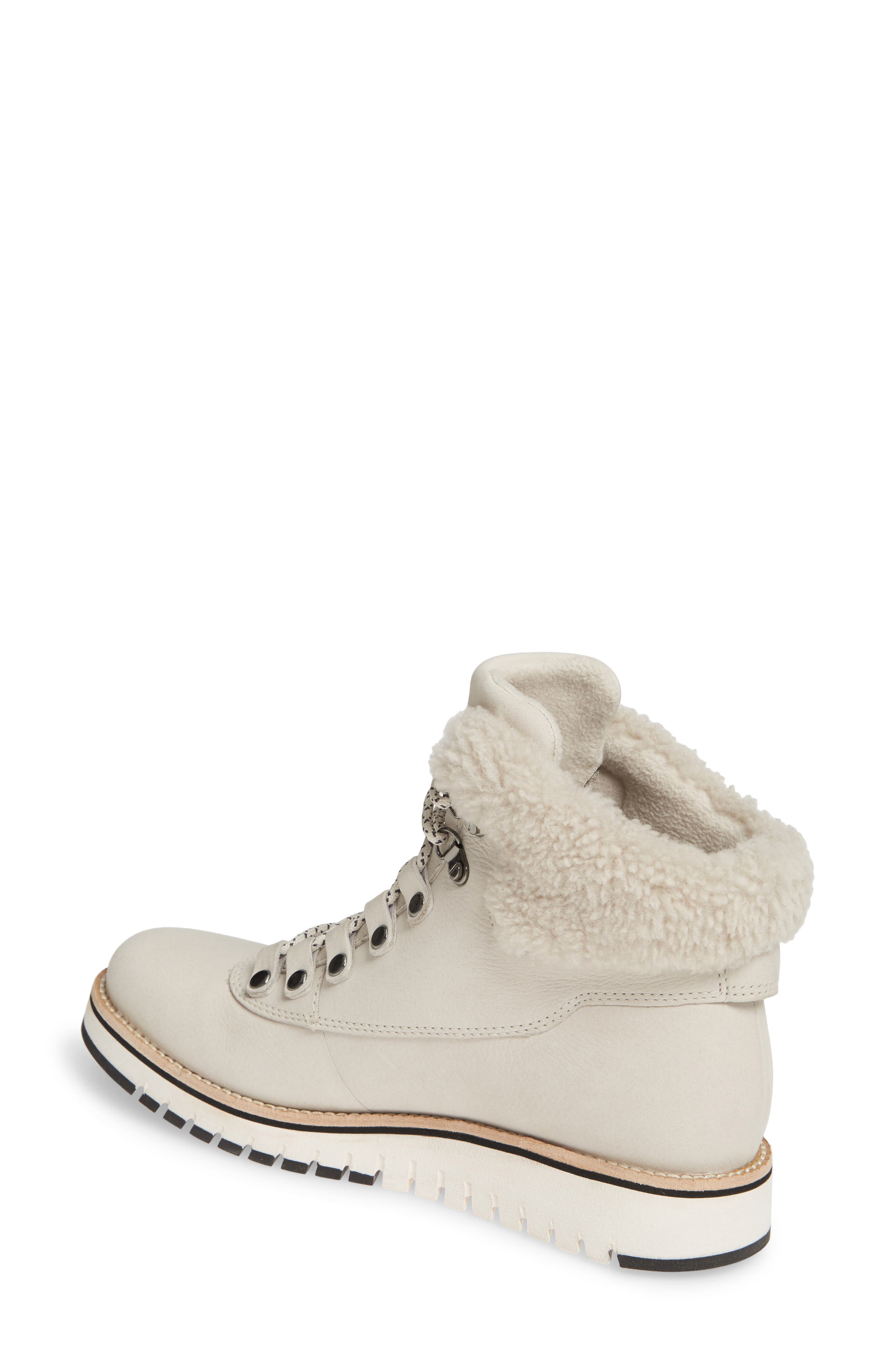 grandexpløre genuine shearling trim waterproof hiker boot