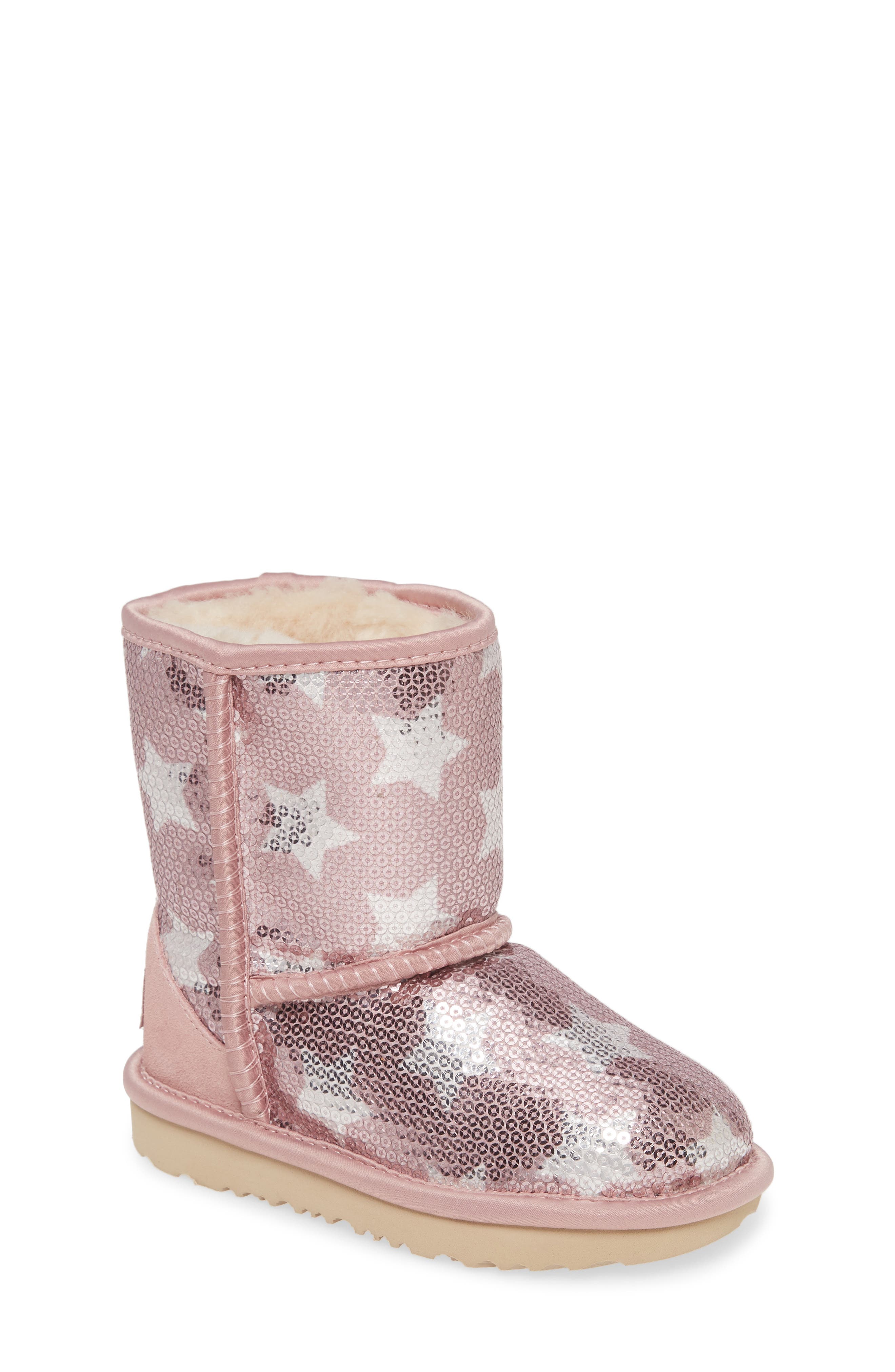 pink sequin ugg boots
