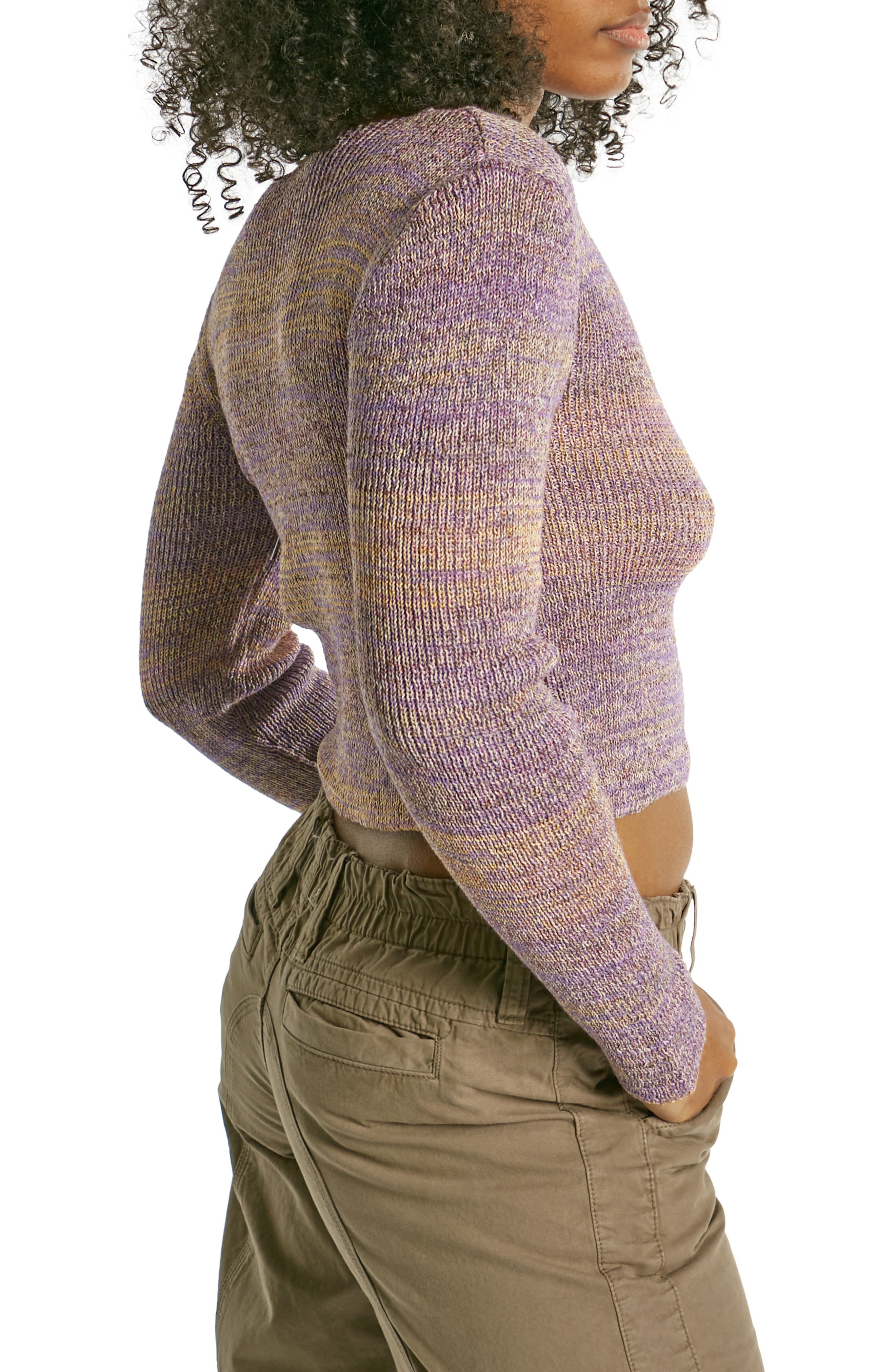 BDG Urban Outfitters Ombré Stripe Crop Cardigan | Nordstrom