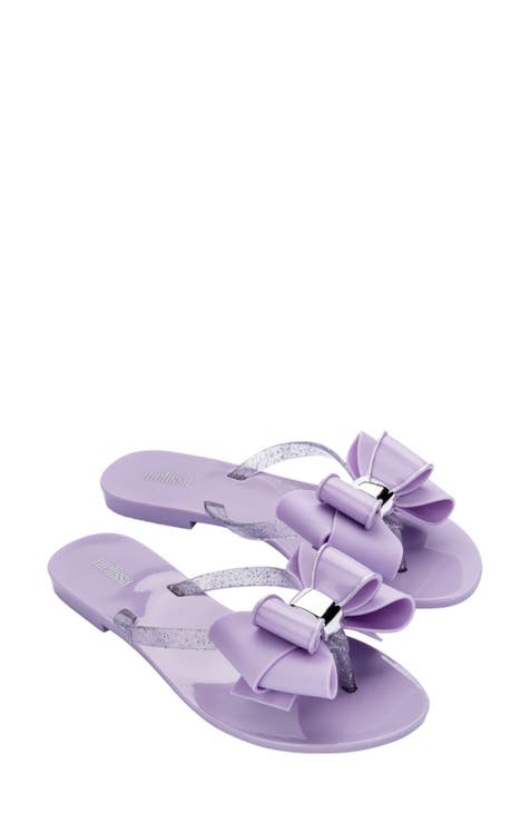 Purple Flip-Flops for Women