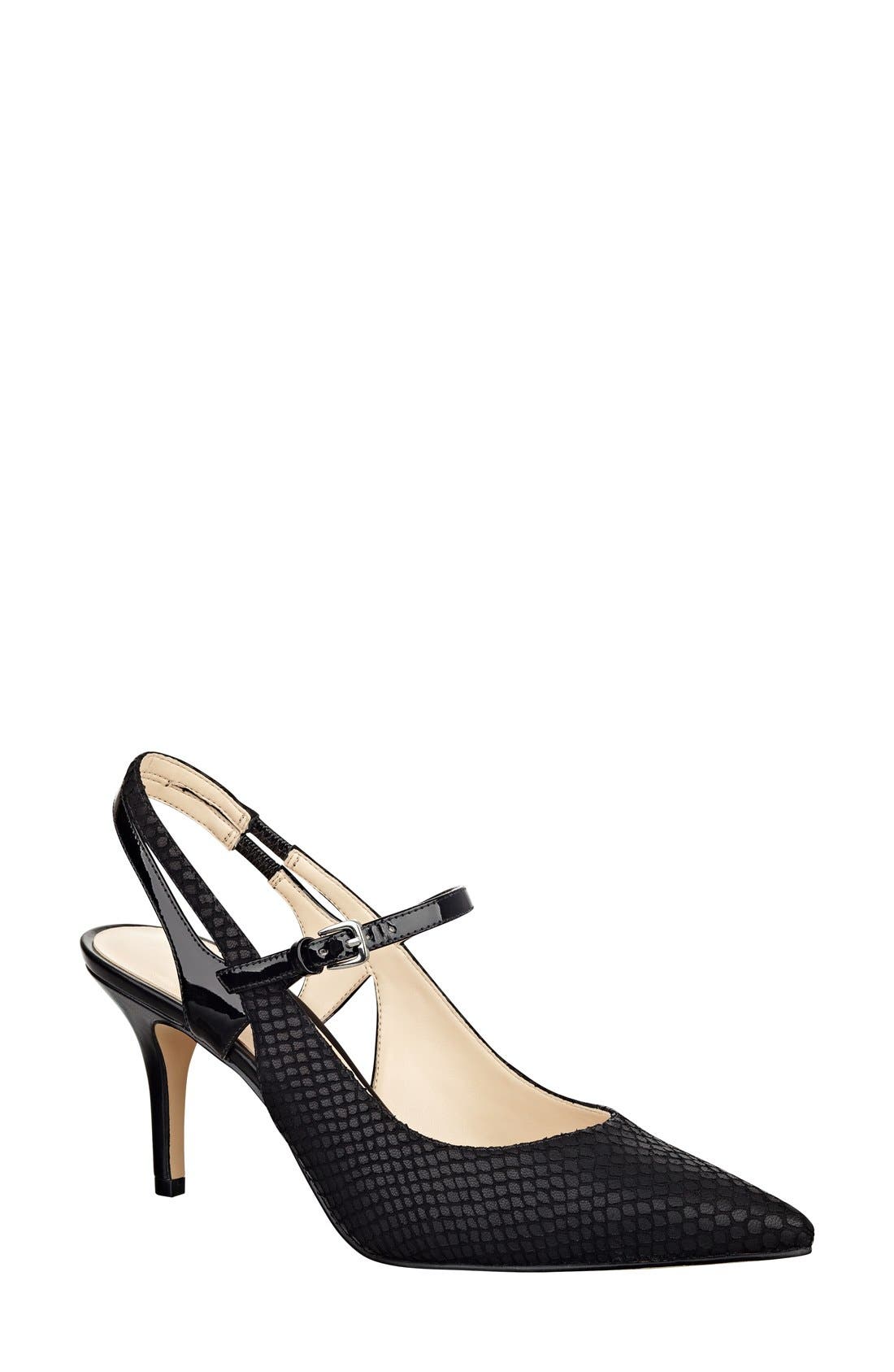 Nine West 'Kookie' Slingback Mary Jane Pointy Toe Pump (Women) Nordstrom