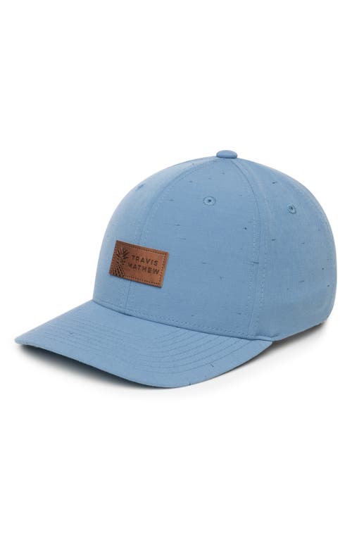 TravisMathew Pineapple Parade Snapback Baseball Cap in Coronet at Nordstrom