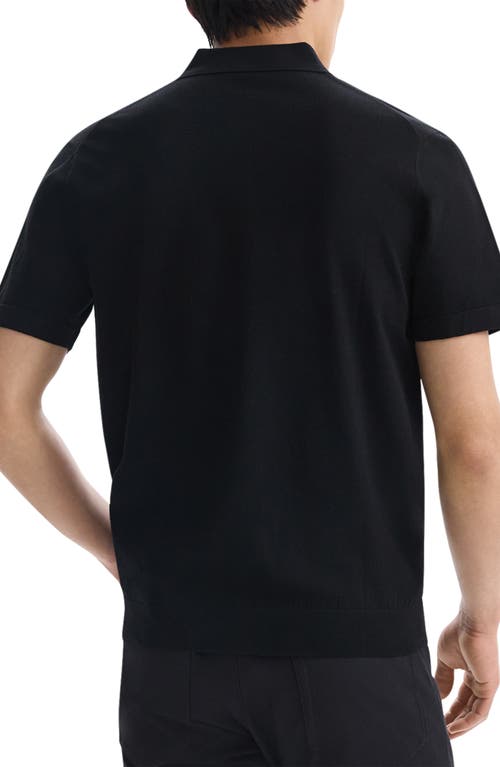 Shop Theory Goris Performance Polo In Black