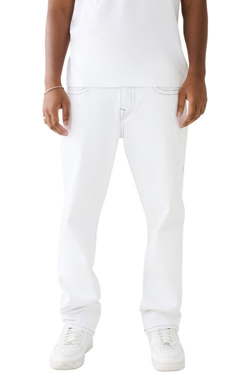 True Religion Brand Jeans Ricky Straight Leg Optic Whit at Nordstrom,